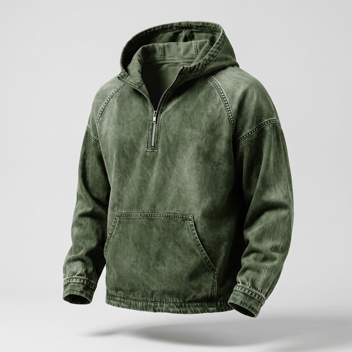 DONACCI Washed Denim Anorak