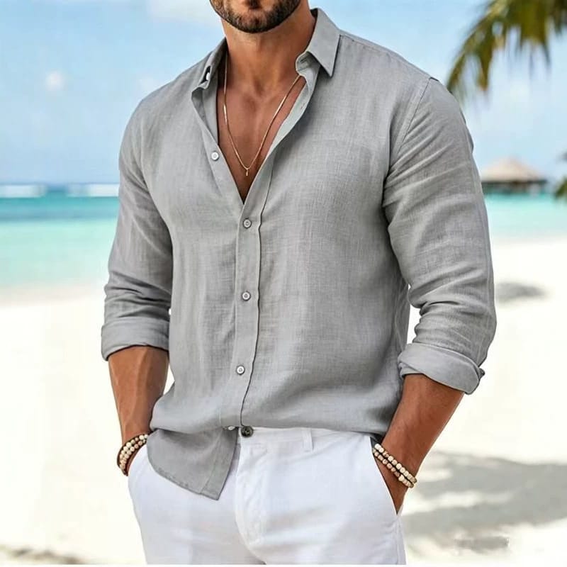 André Ferran Bernard Linen Shirt