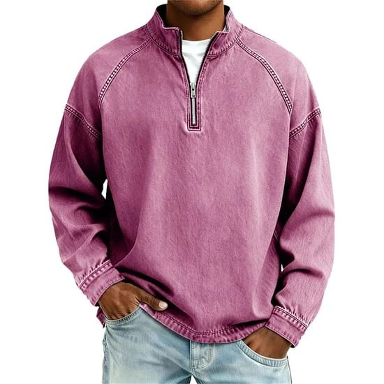 André Ferran Saltwater Zip-Sweater