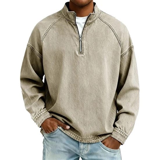 André Ferran Saltwater Zip-Sweater