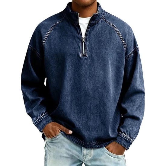 André Ferran Saltwater Zip-Sweater