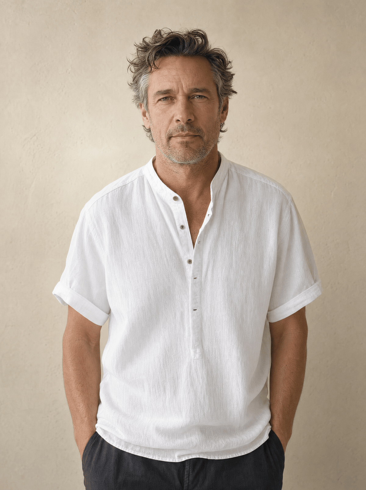 André Ferran Provence Linen Shirt