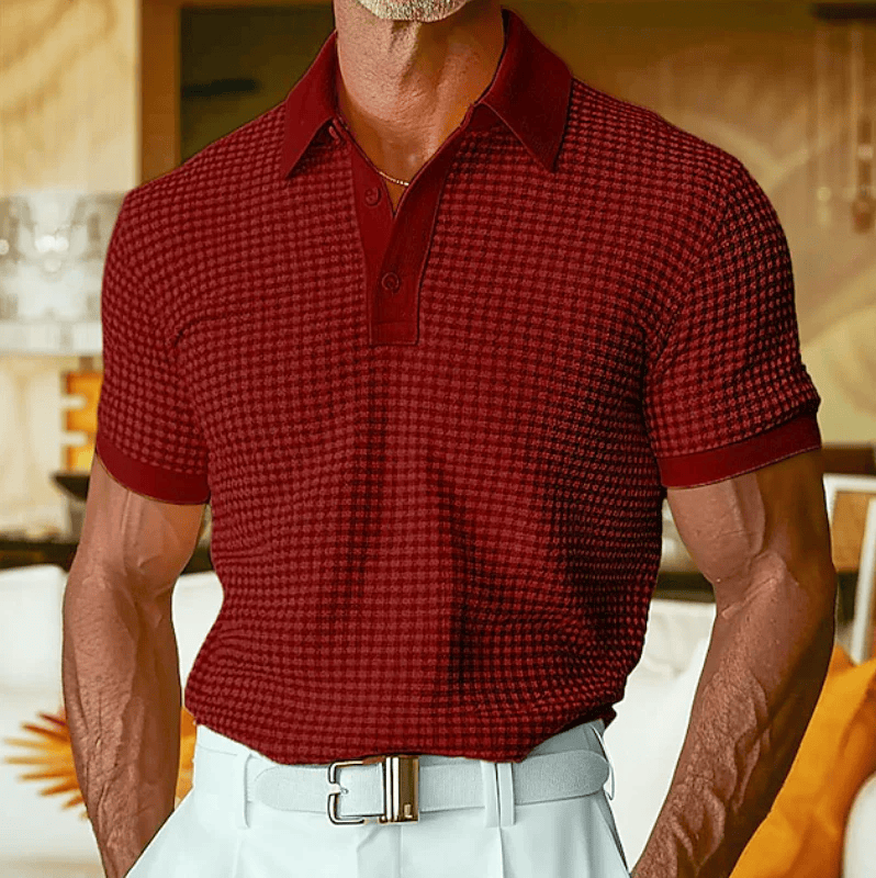Polo a quadri di André Ferran
