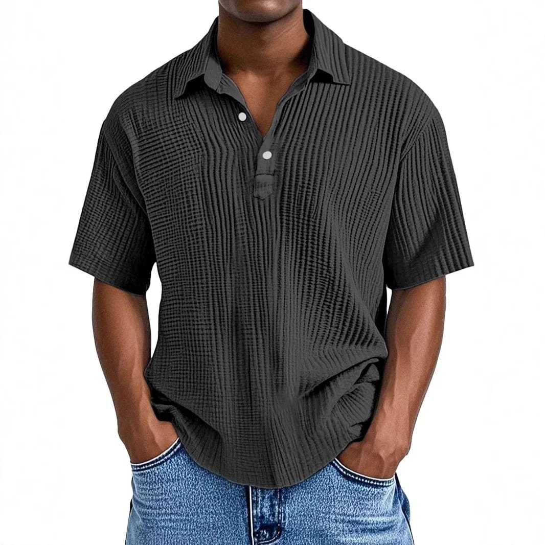 André Ferran Sorrento Ribbed Polo