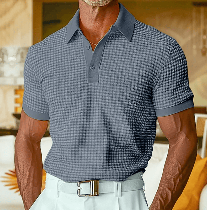 Polo a quadri di André Ferran