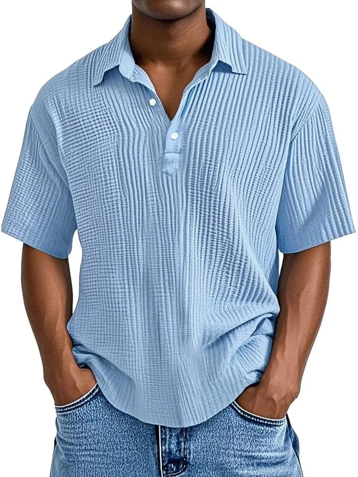 André Ferran Sorrento Ribbed Polo