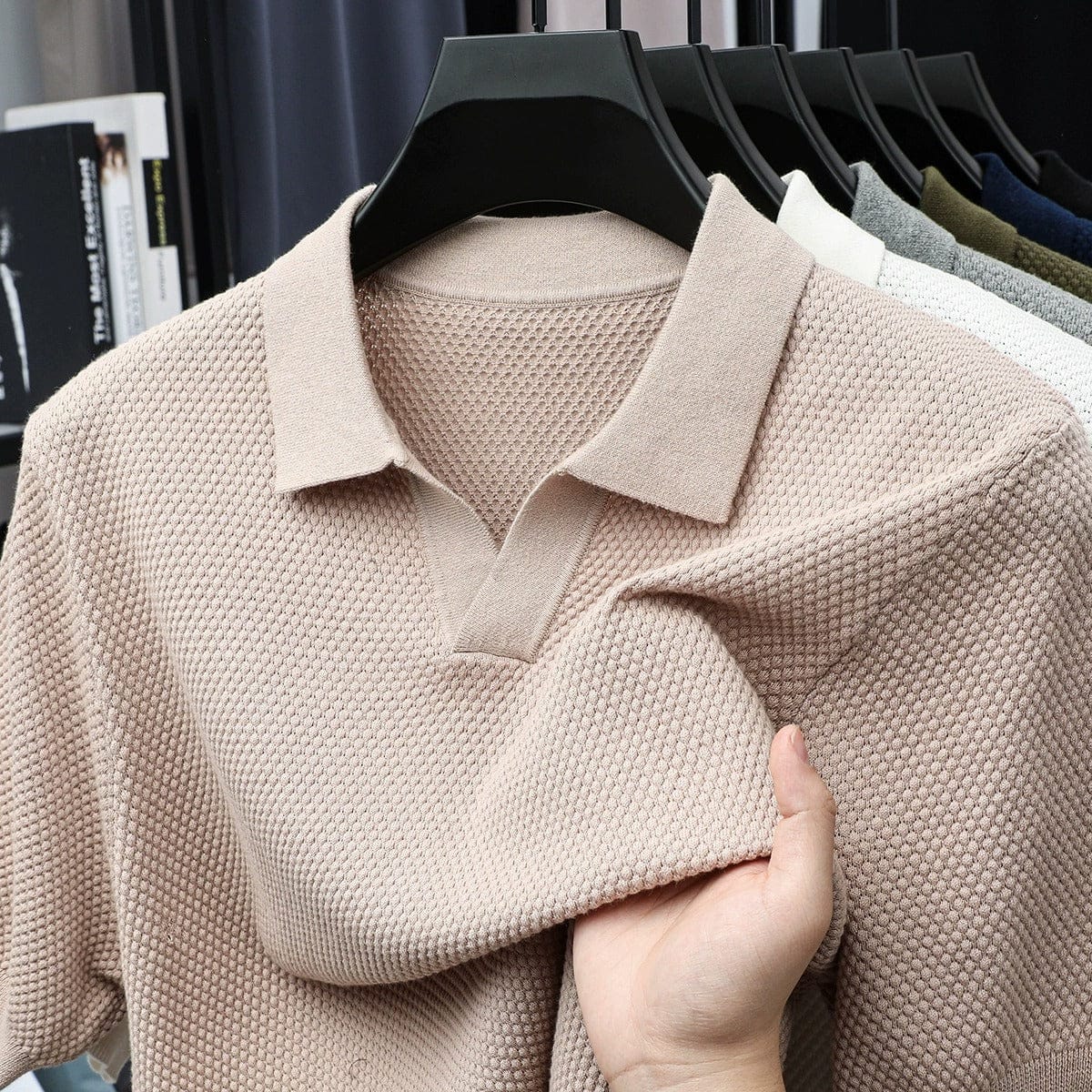 André Ferran Woven Prestige Polo