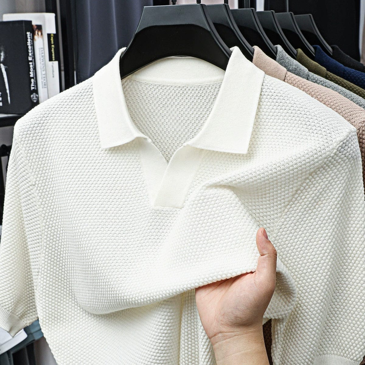 André Ferran Woven Prestige Polo