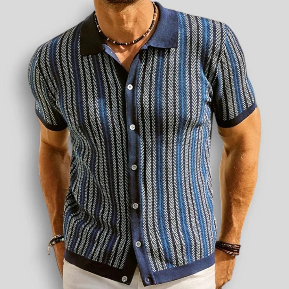 André Ferran Lorenzo Stripe Shirt
