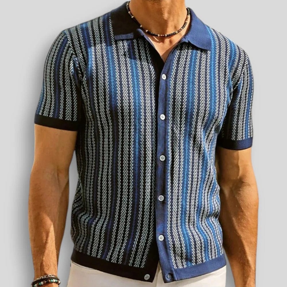 André Ferran Lorenzo Stripe Shirt