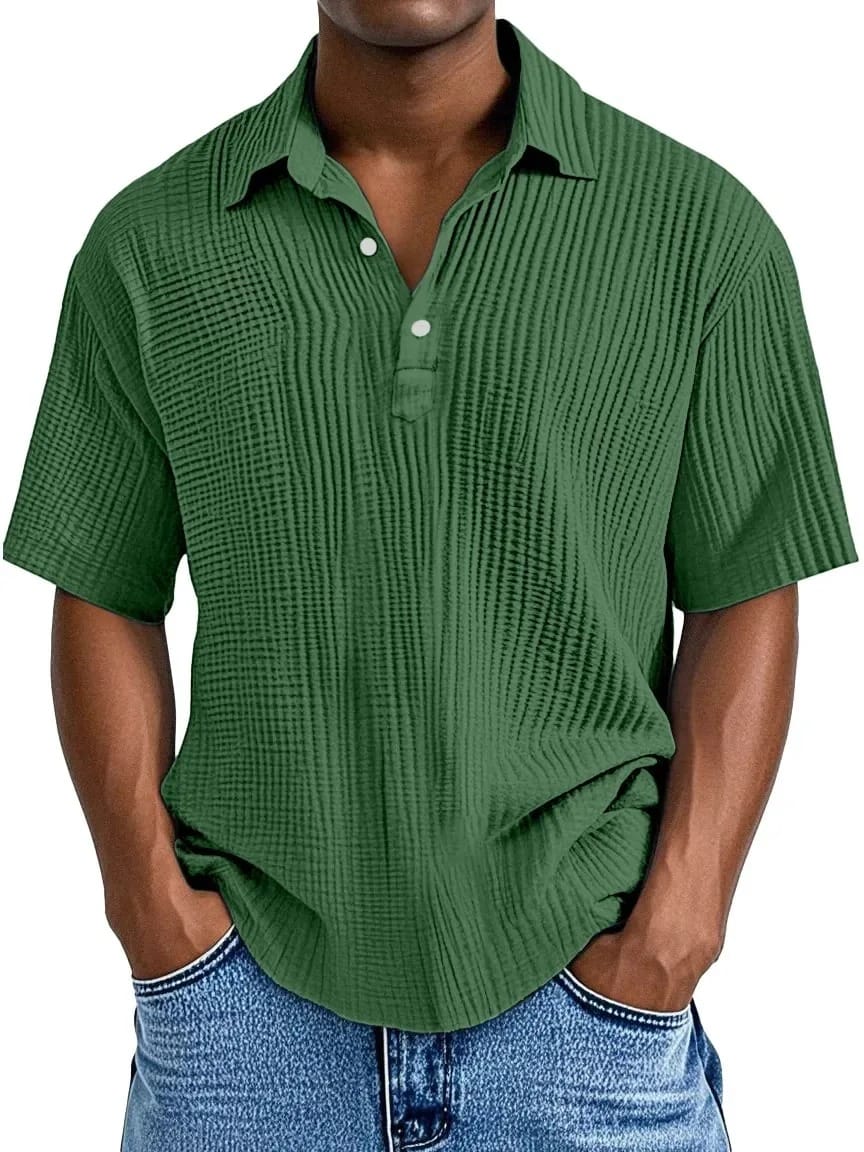 André Ferran Sorrento Ribbed Polo