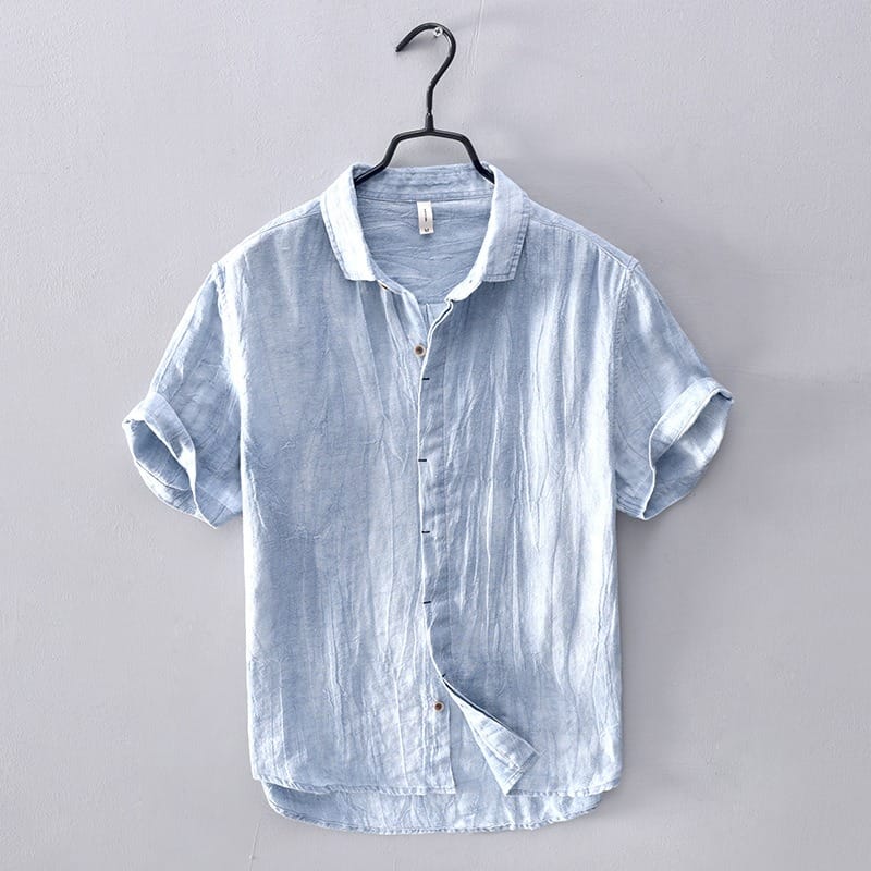 André Ferran Havana Linen Shirt