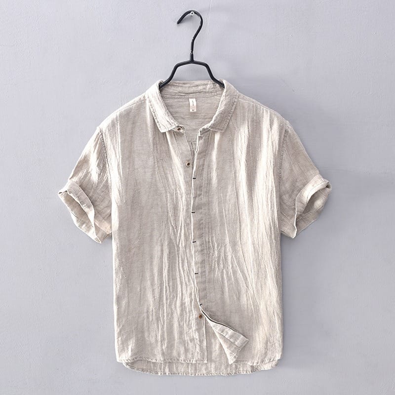 André Ferran Havana Linen Shirt