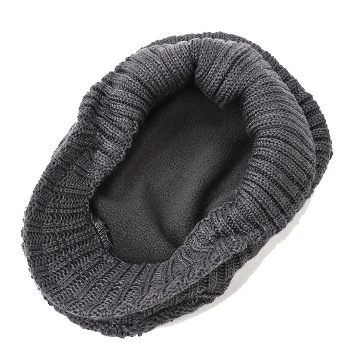 André Ferran Arden Knitted Flap Cap
