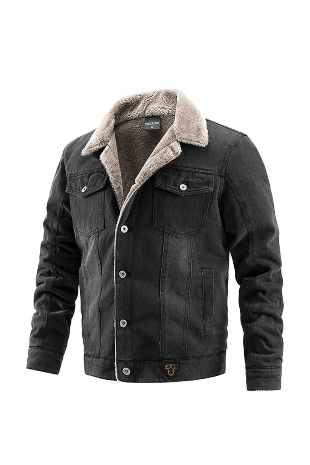 André Ferran Insulated Denim Trucker