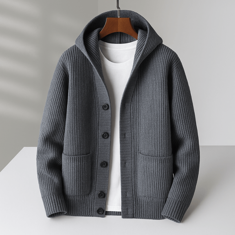 ROSSI ROMA | CARDIGAN IN LANA DA UOMO