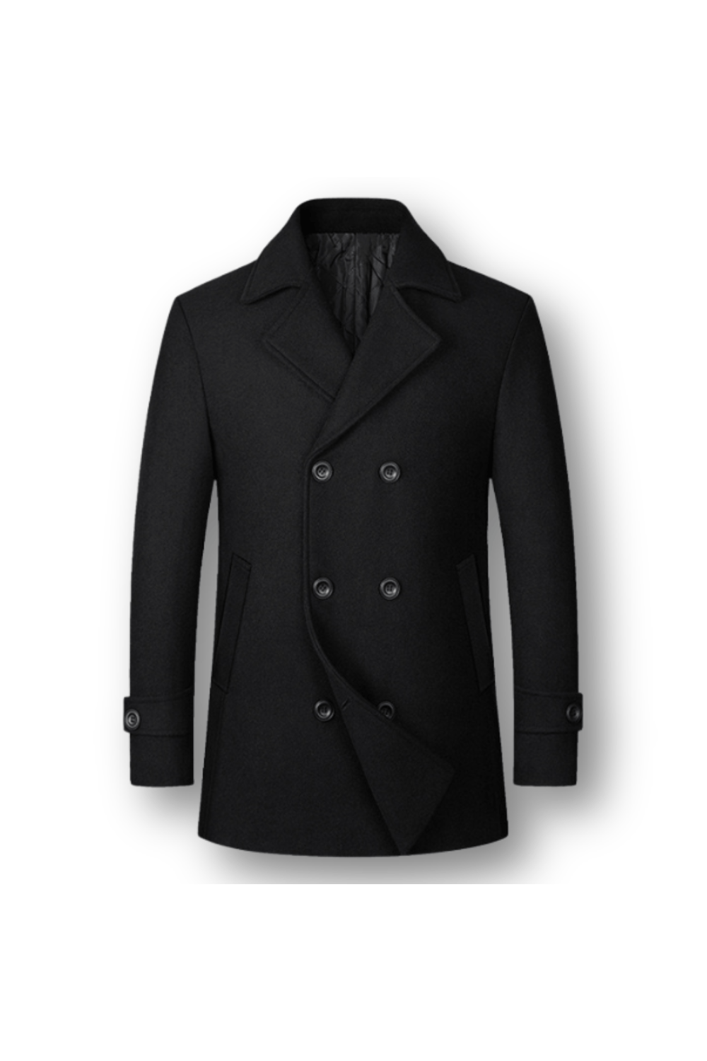 André Ferran Classic Naval Peacoat