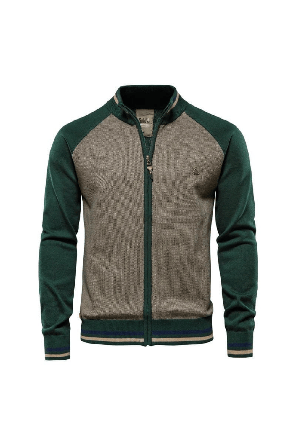 André Ferran Huntley Zip Cardigan