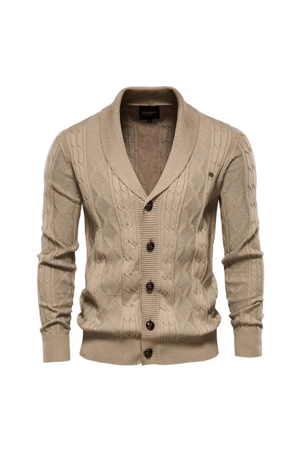 André Ferran Bellwood Cable Cardigan
