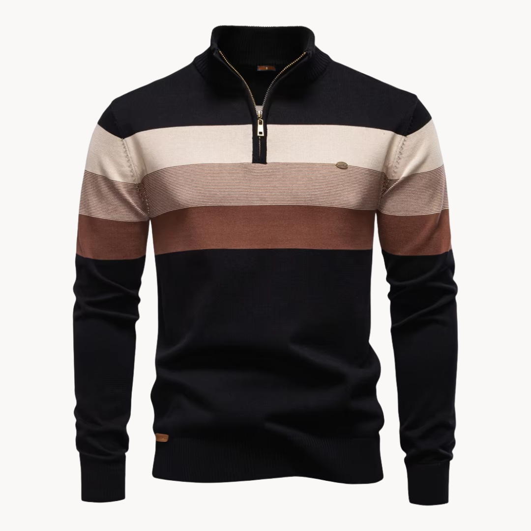 Burk Quarter Zip Sweater