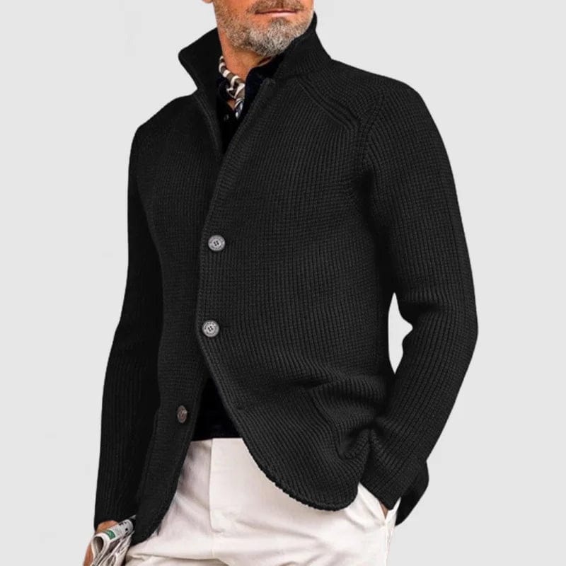 Marc™ | Strickjacke mit Stehkragen