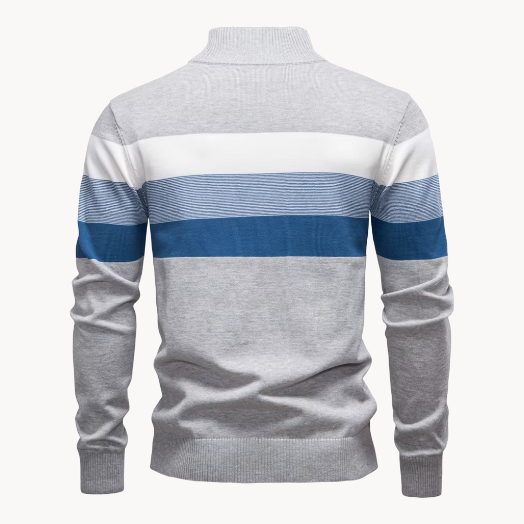 Burk Quarter Zip Sweater
