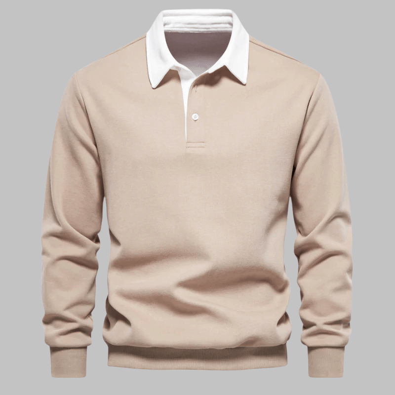 Andrew Collins Polo Collar Sweater