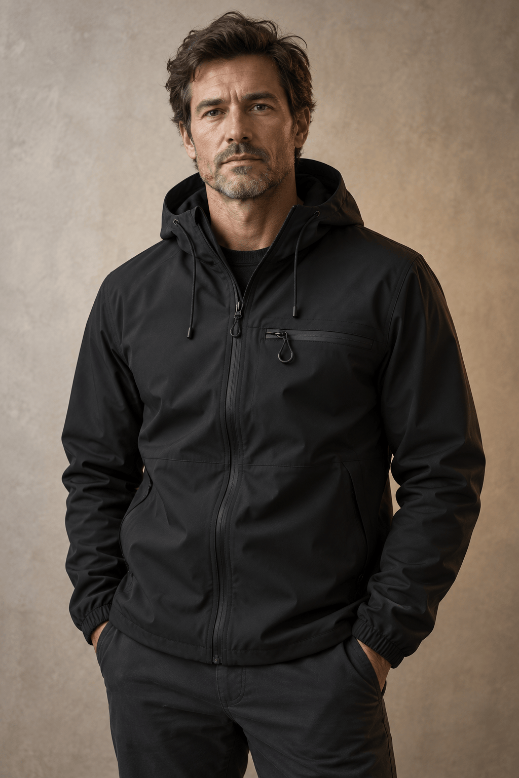 André Ferran All-Weather Hooded Jacket