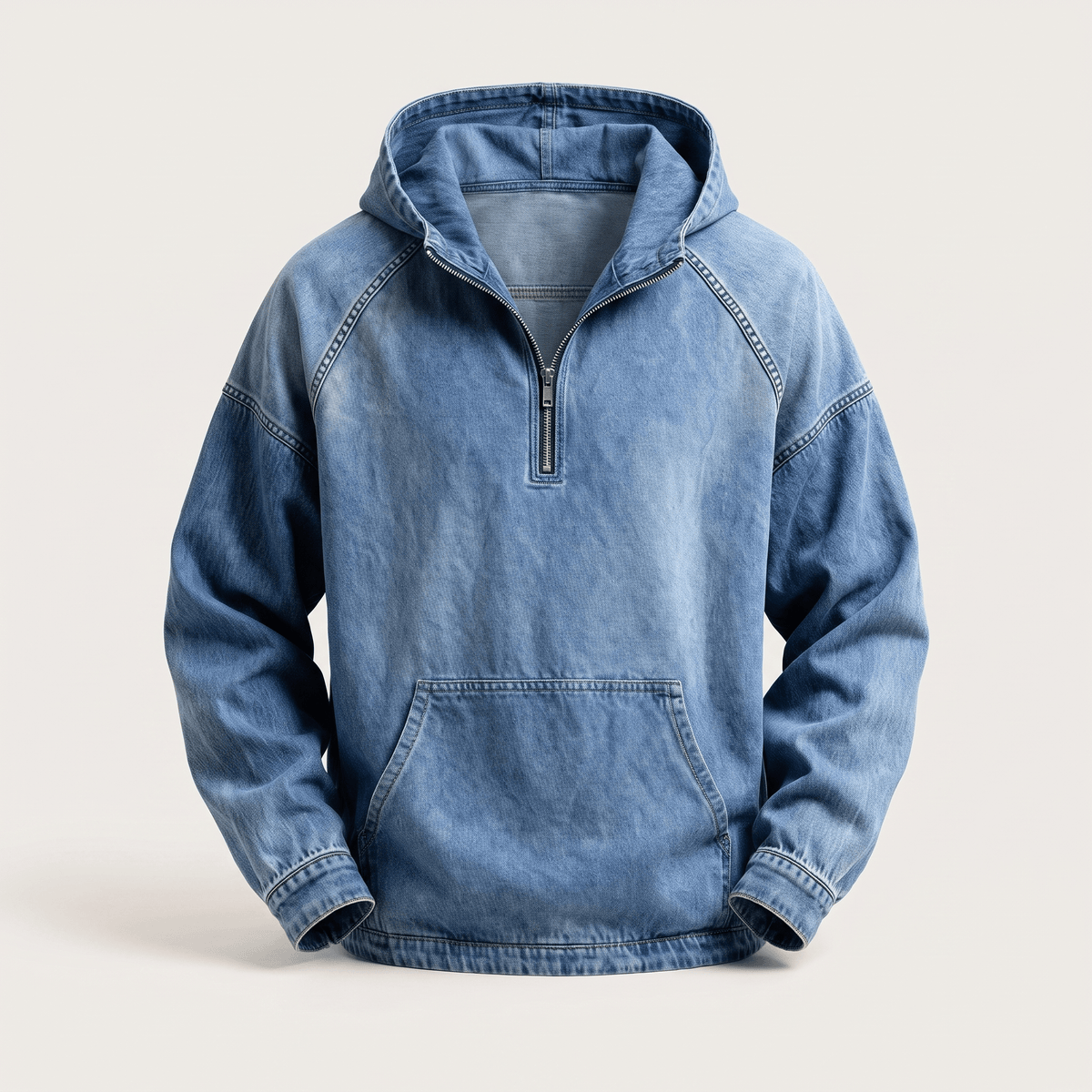 DONACCI Washed Denim Anorak
