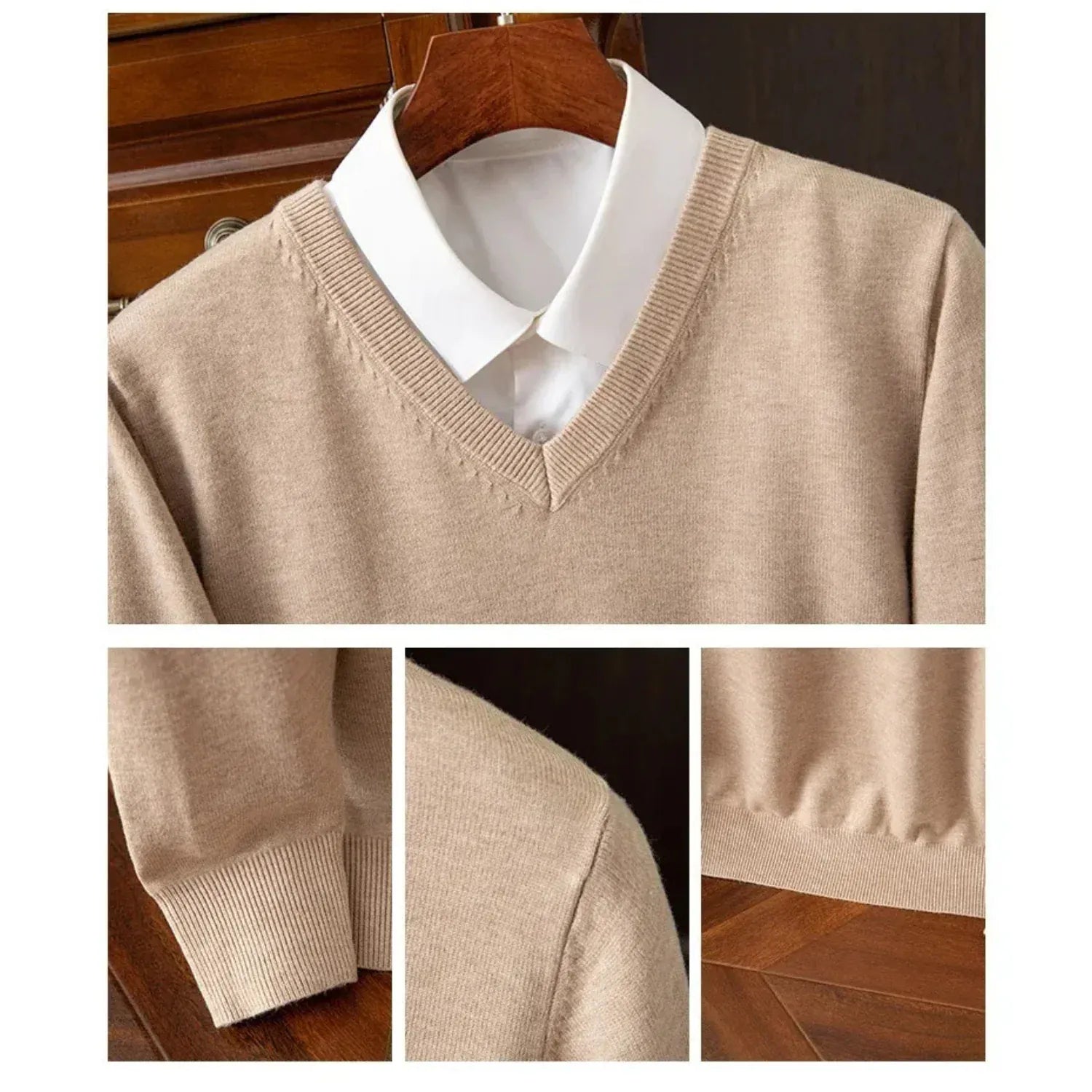 Bexford | Cashmere V-Neck Pullover