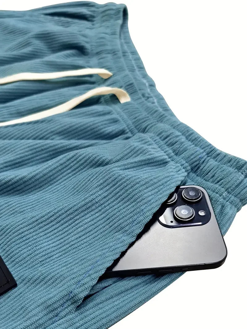 ComfortFit-corduroyhousut – pehmeää ribbikankaasta, rento istuvuus