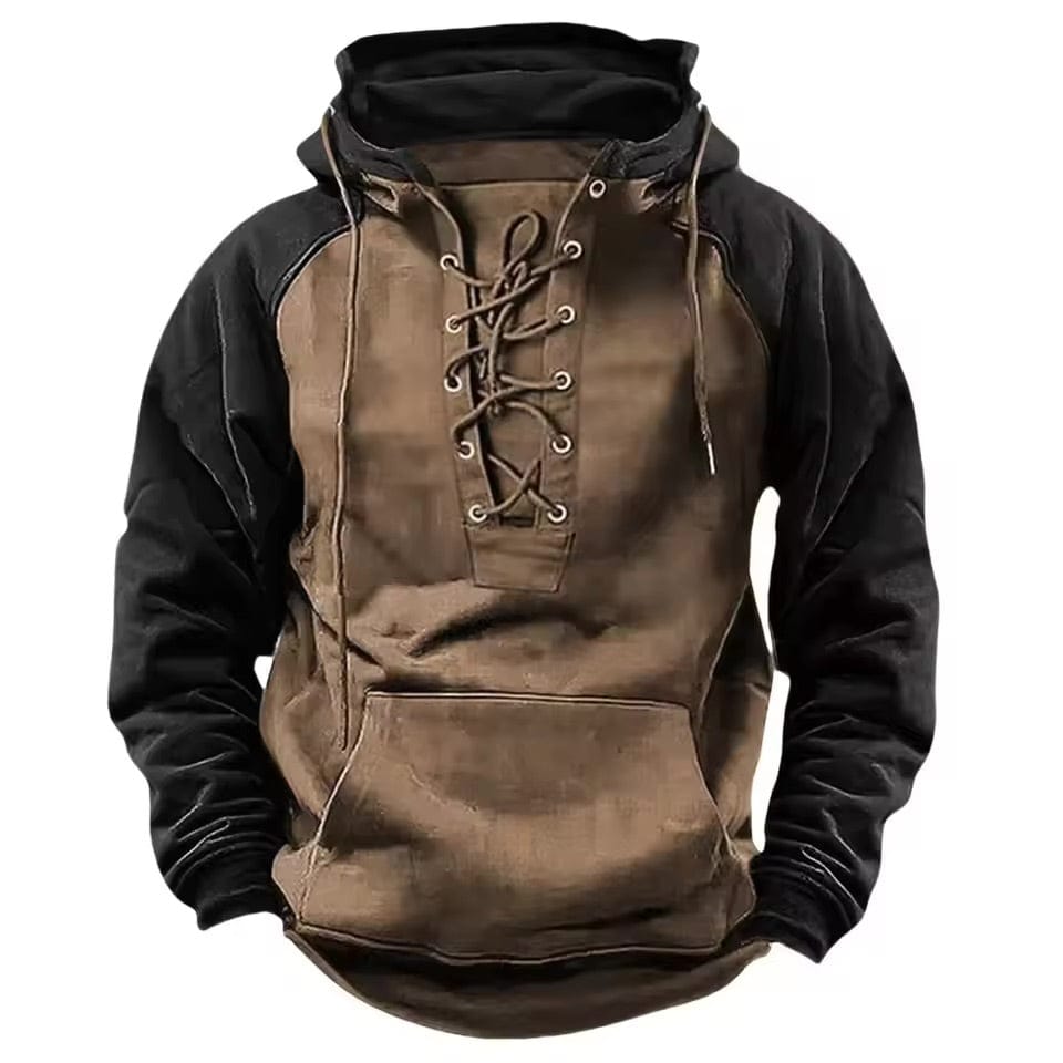 André Ferran Two-Tone Viking Hoodie