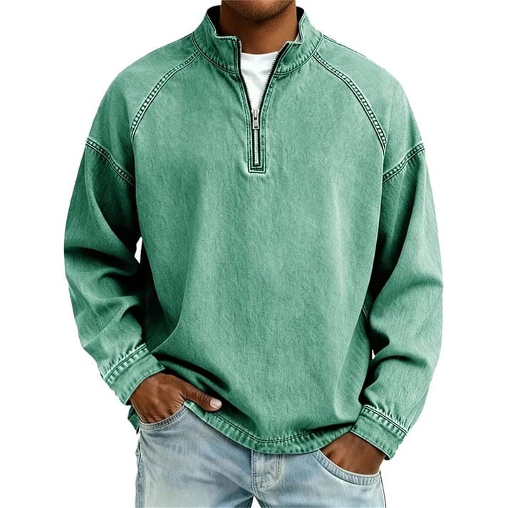 André Ferran Saltwater Zip-Sweater