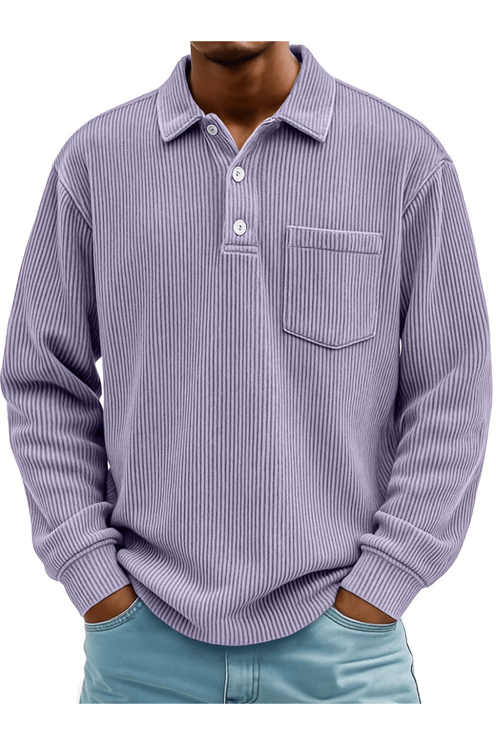 André Ferran Premium Corduroy Polo