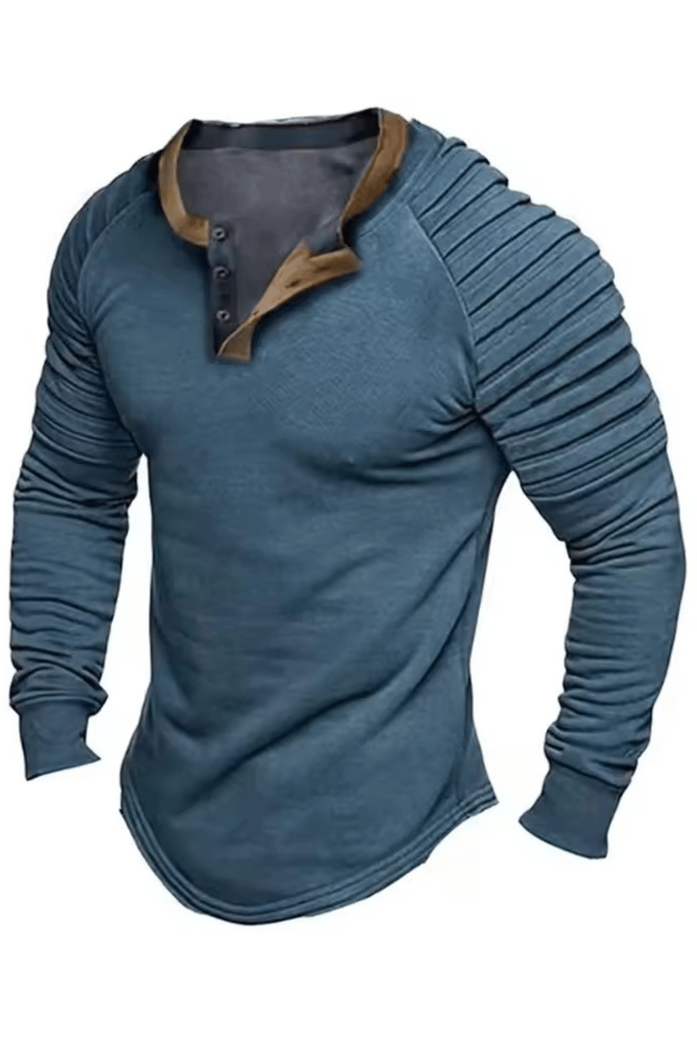 André Ferran Viking Henley Pullover