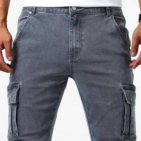 Jean Cargo en Denim André Ferran