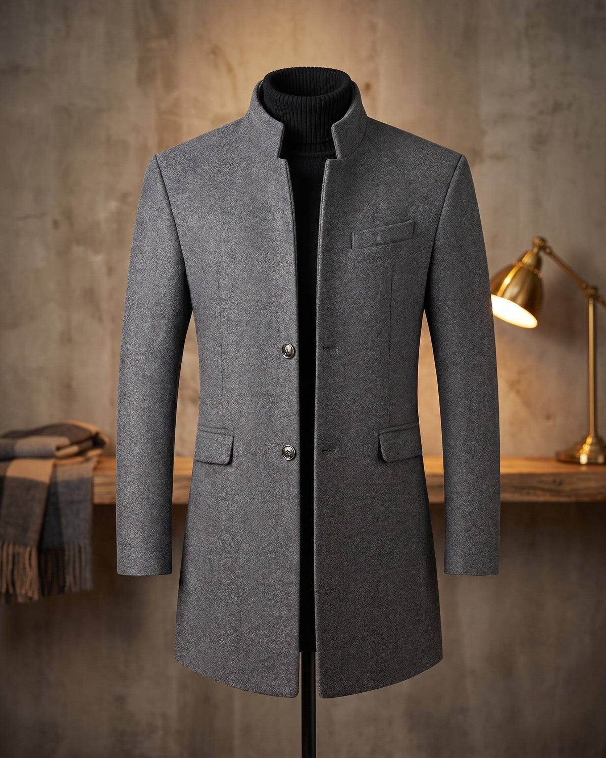 DONACCI Wool Overcoat