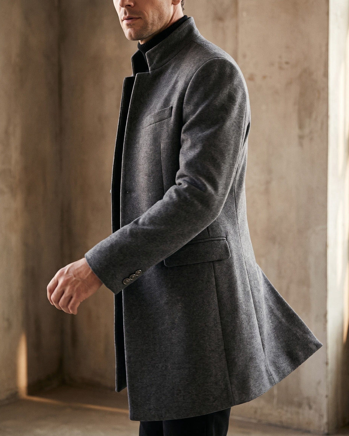 DONACCI Wool Overcoat