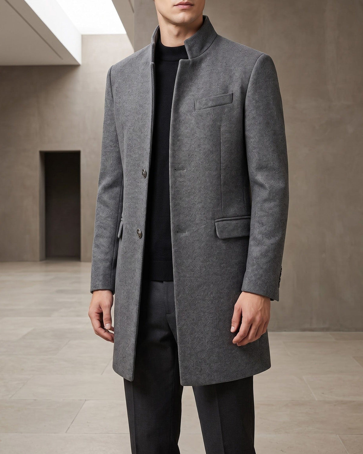 DONACCI Wool Overcoat