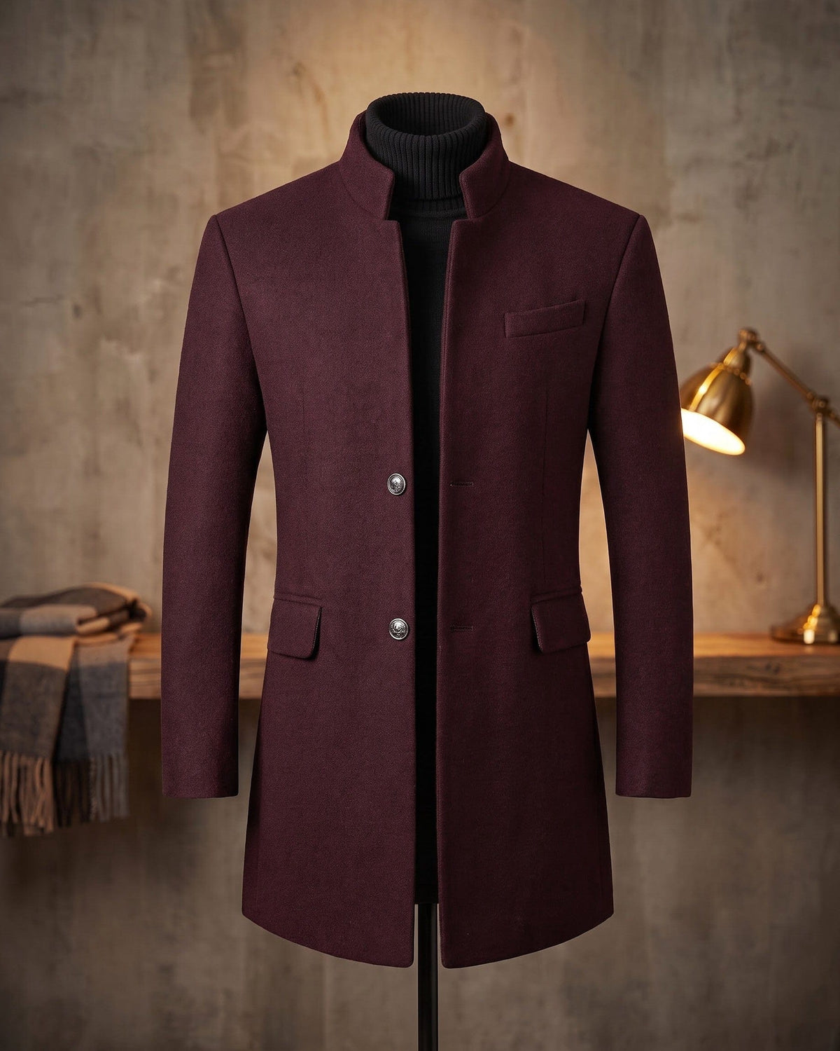 DONACCI Wool Overcoat