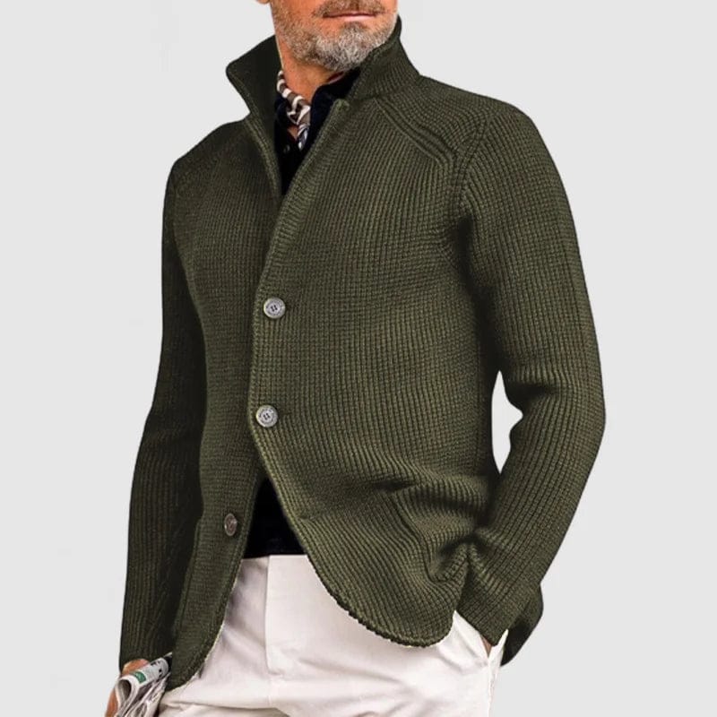 Marc™ | Strickjacke mit Stehkragen