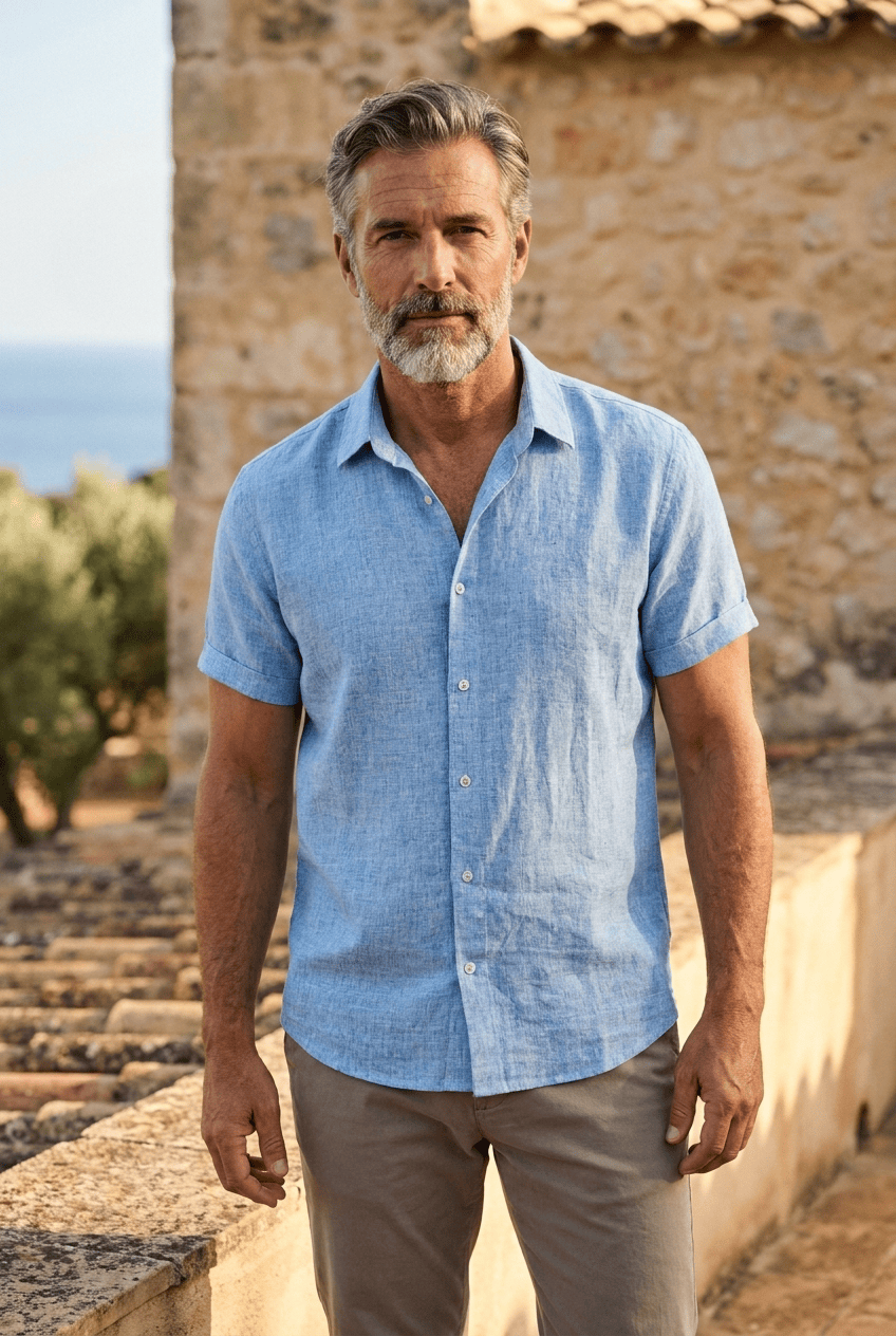 André Ferran Linen Shirt