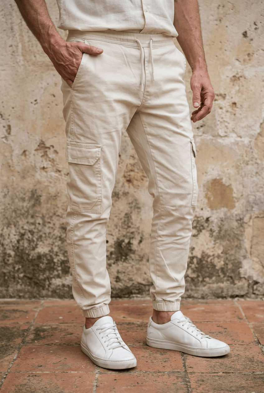 André Ferran Tapered Cargo Pants