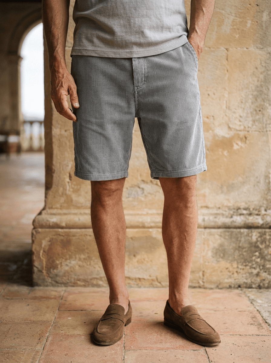 André Ferran Riviera-Cordshorts