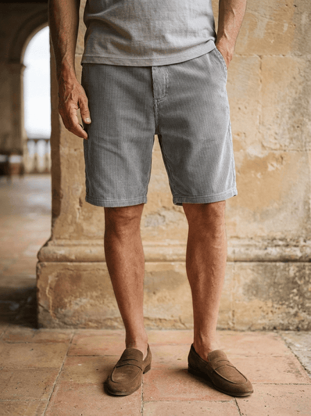 André Ferran Riviera Corduroy Shorts
