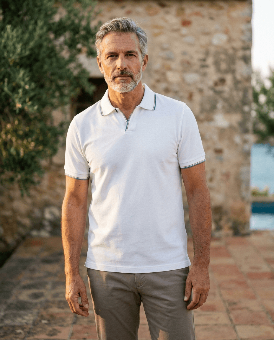 André Ferran Prestigio Silk Polo