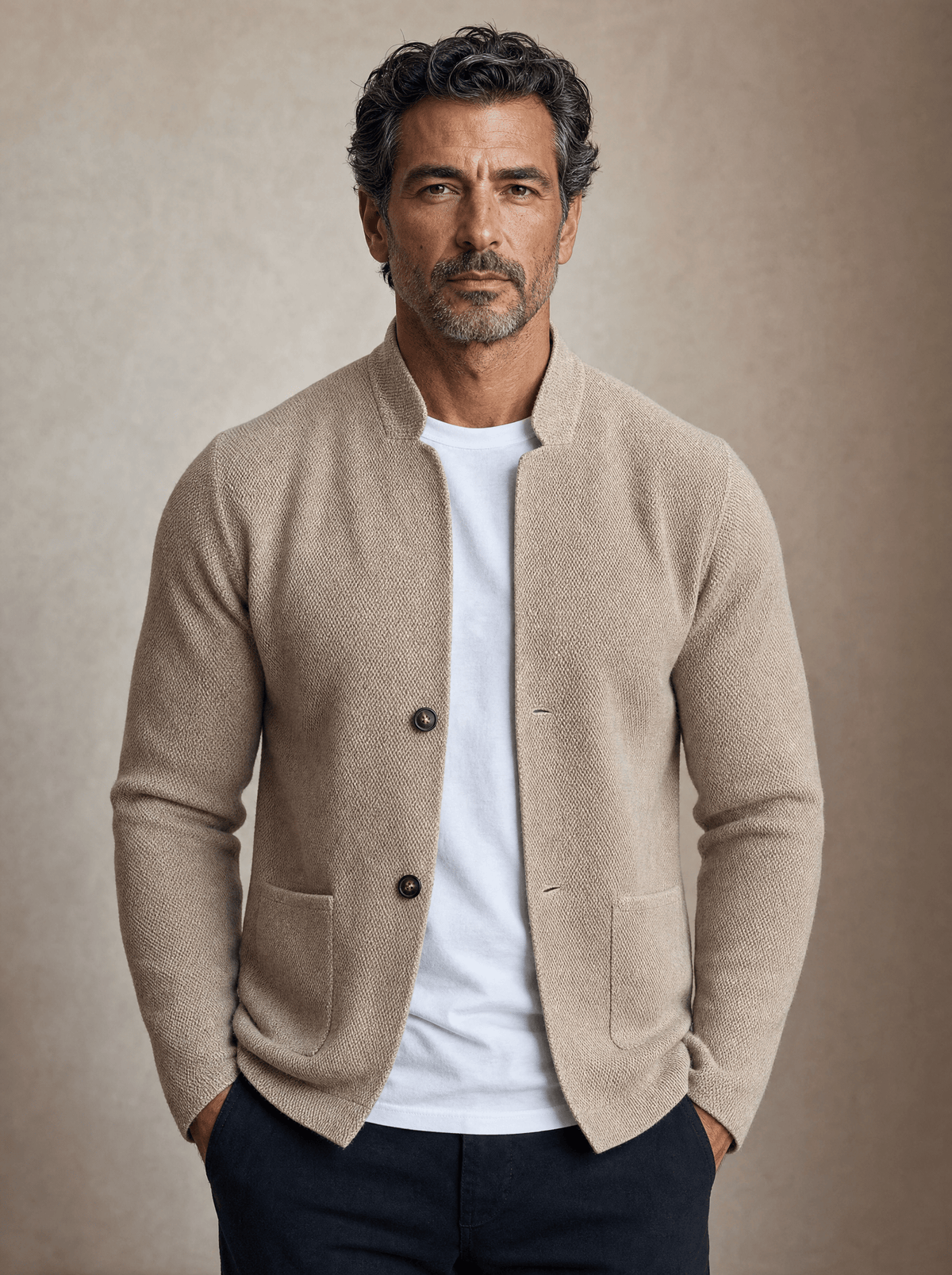 André Ferran Louis Knit Blazer