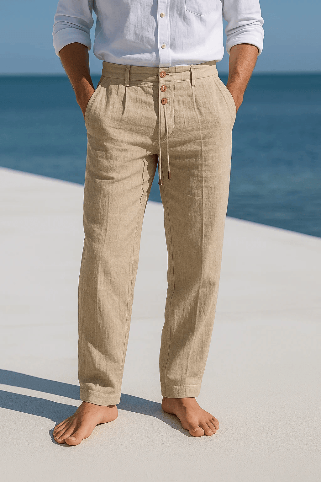 André Ferran Porto Leinenhose