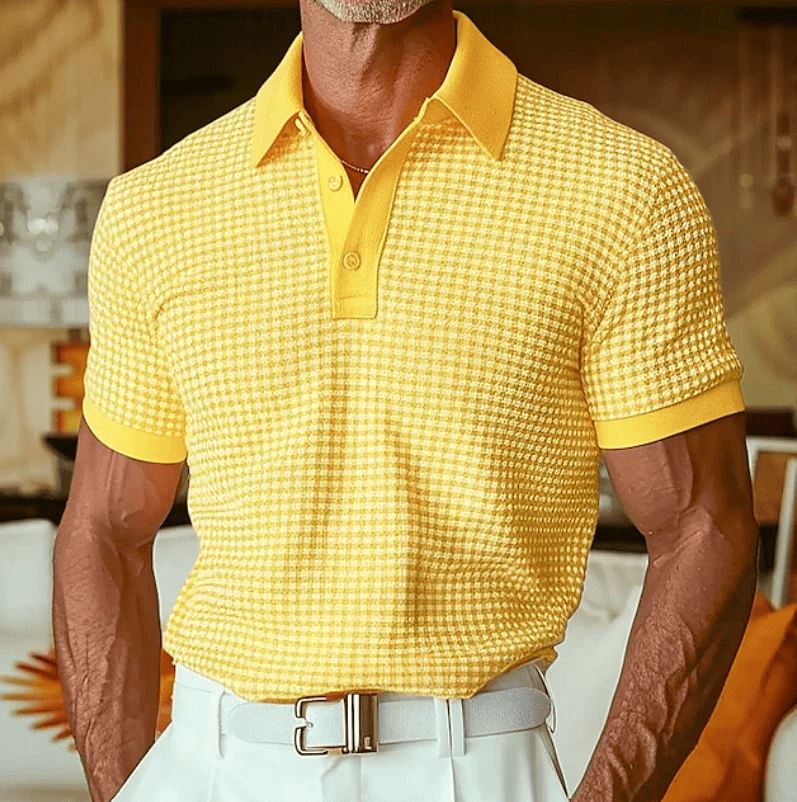 Polo a quadri di André Ferran