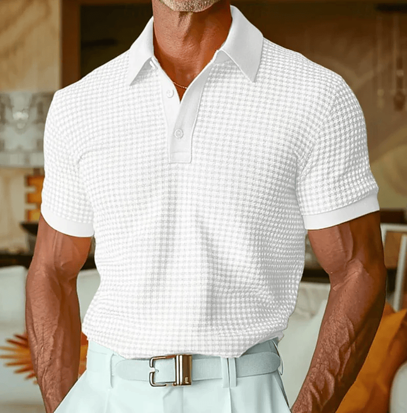 Polo a quadri di André Ferran